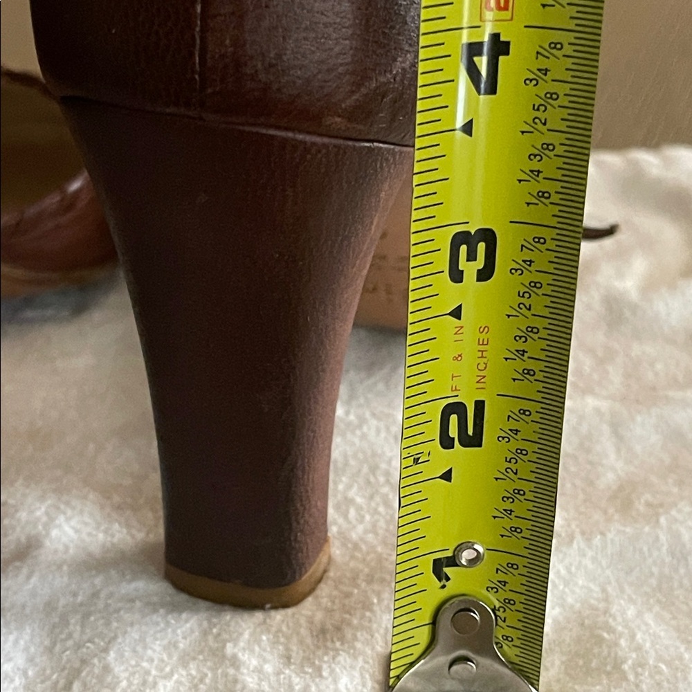 DiorVintage Brown Leather Heels for Women US size 9 - Picture 8 of 8